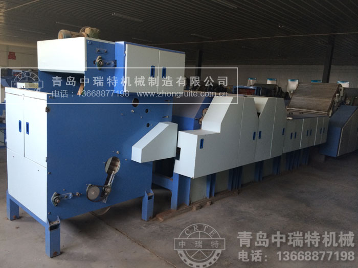 186 type flat carding machine